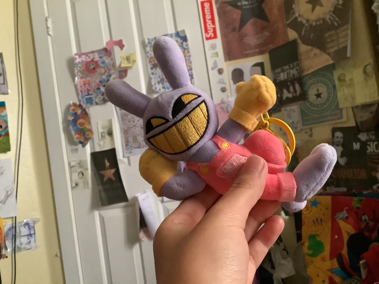 Customer photo review of Jax Keychain Plush