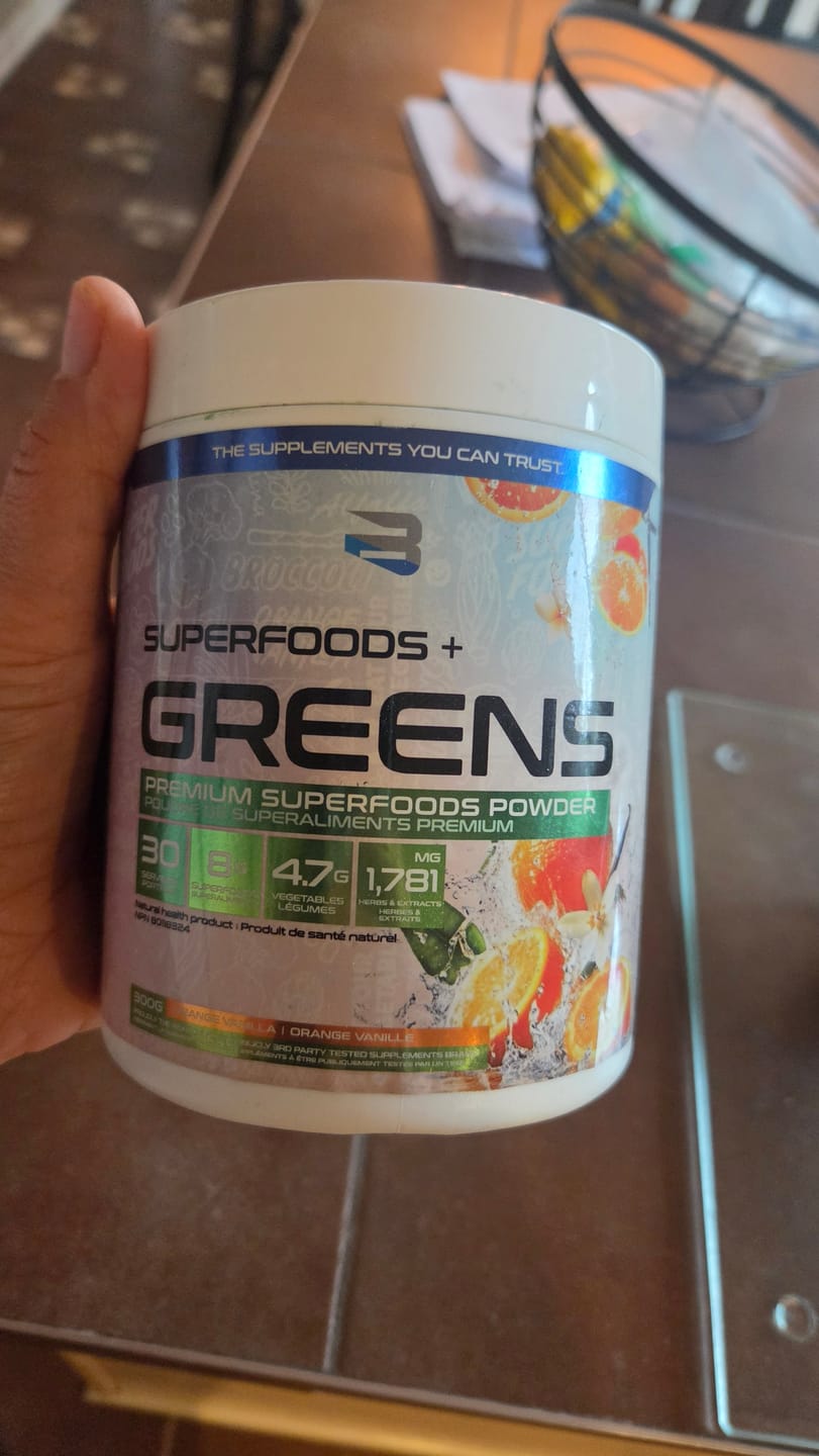 Customer photo review of Superfoods + Greens