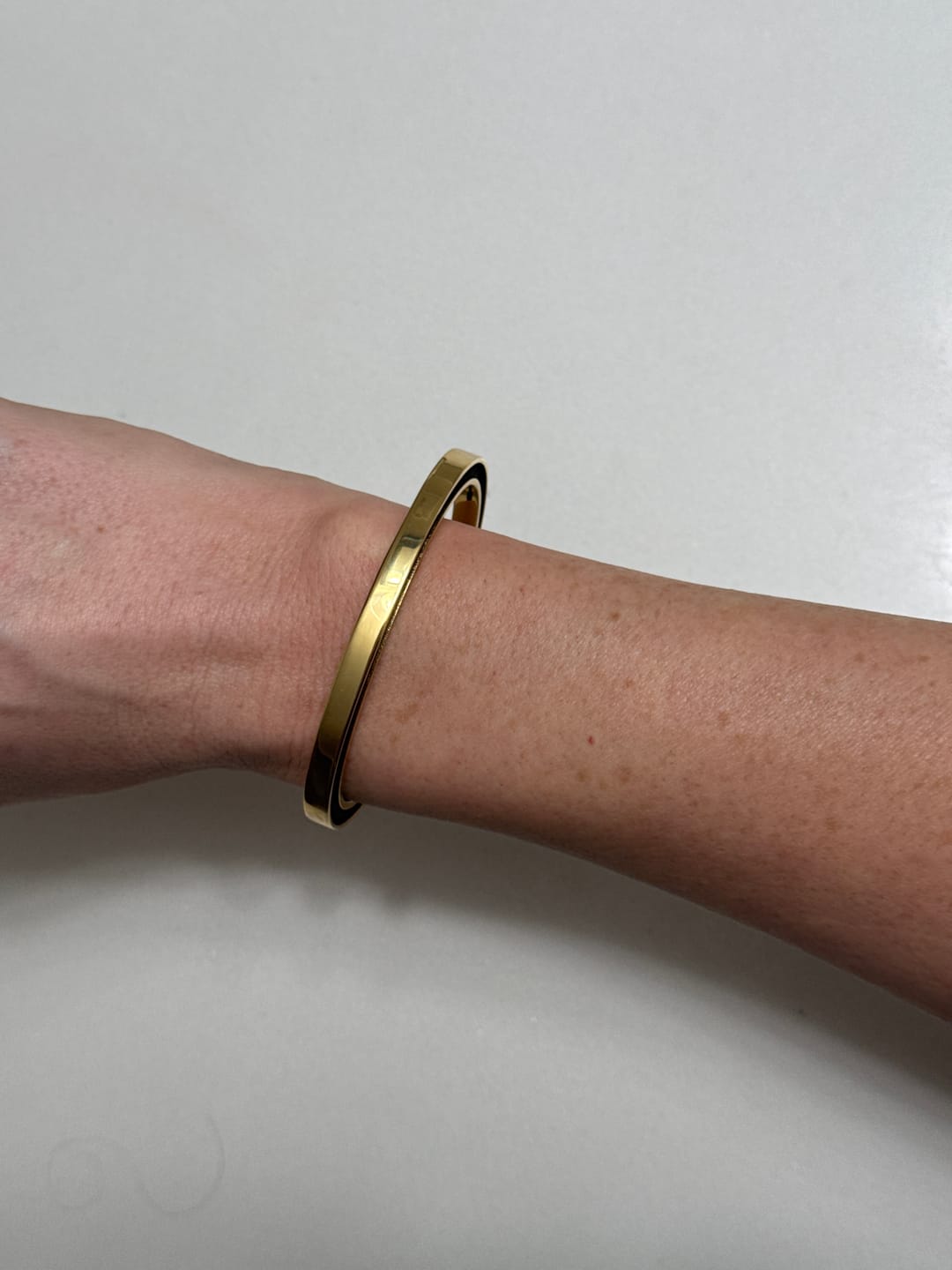 Customer photo review of Hair-tie Hider Cuff Bracelet