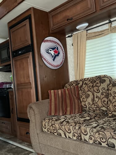 Customer photo review of Toronto Blue Jays™ Baseball Wooden Puzzle