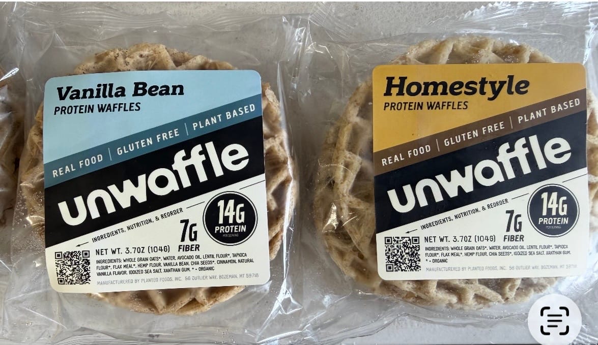 Customer photo review of Chocolate Waffles