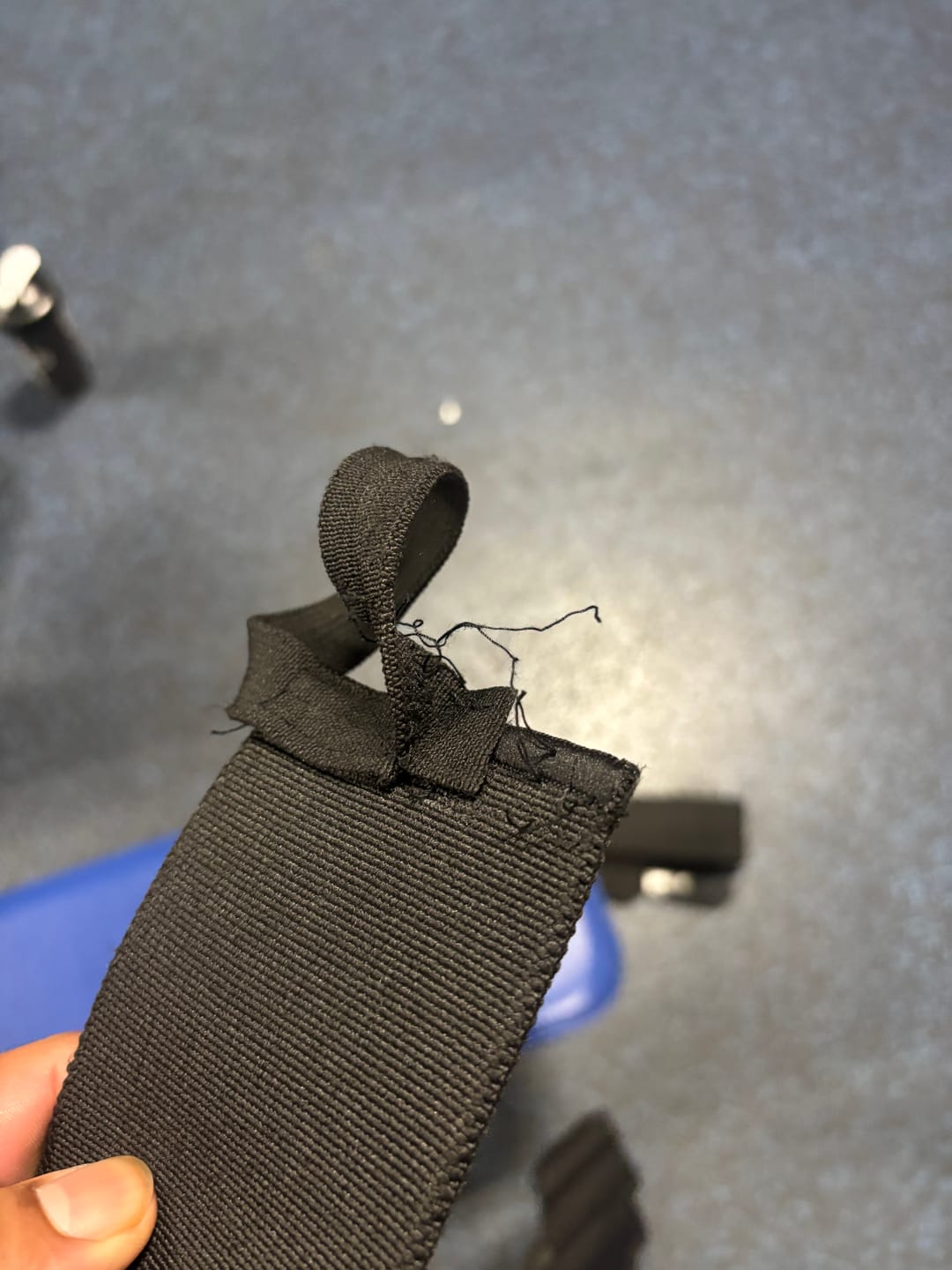 Customer photo review of Elbow Wraps - All Black