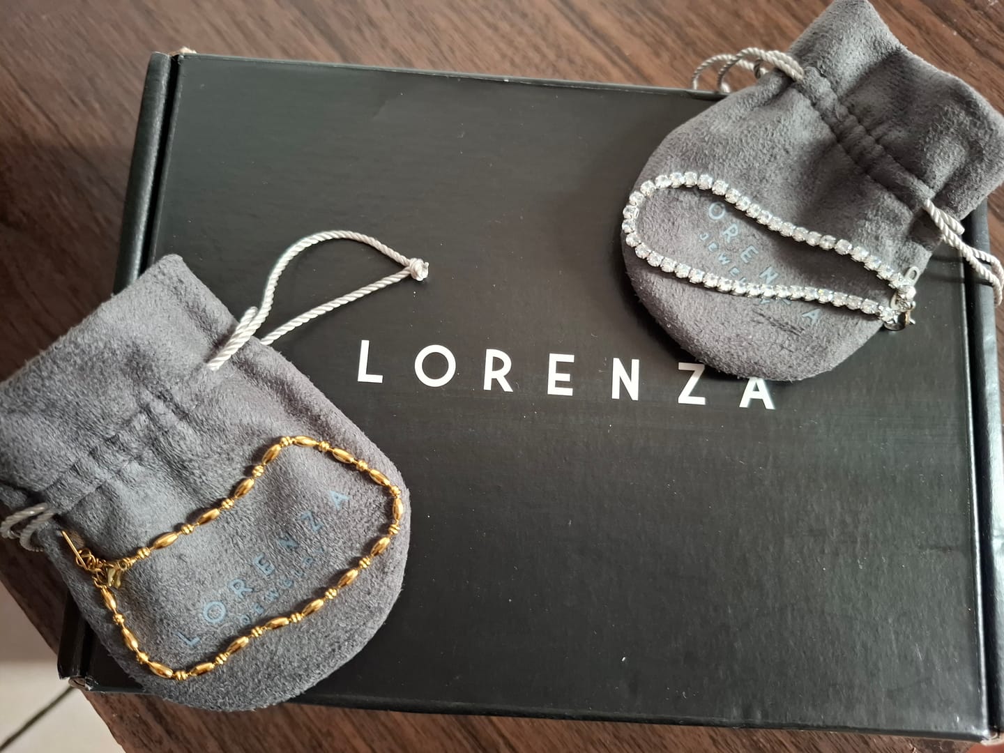 Customer photo review of Pulsera Tennis 3 mm
