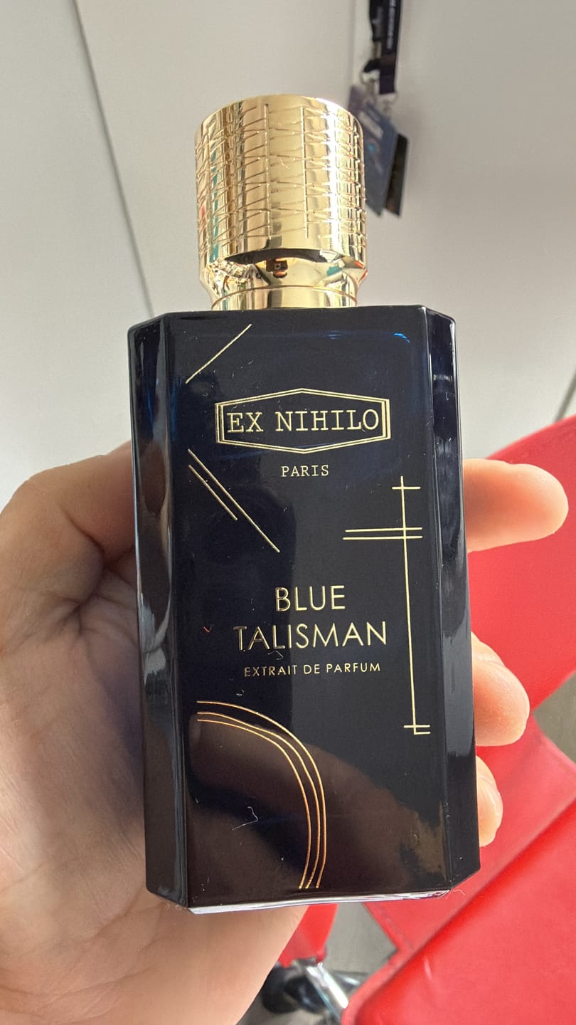 Customer photo review of Blue Talisman Extrait de Parfum Ex-Nihilo
