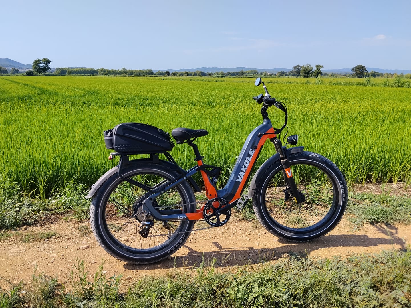 Customer photo review of Vakole V26 250W 26" Fat Bike 998Wh Full Suspension Electric Bike With Torque Sensor 48V 20.8Ah Battery SUV E-Bike