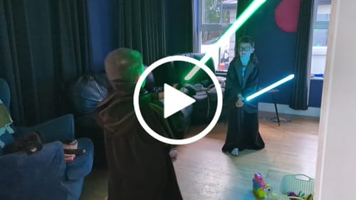 Customer video review of The Double saber (VHC)