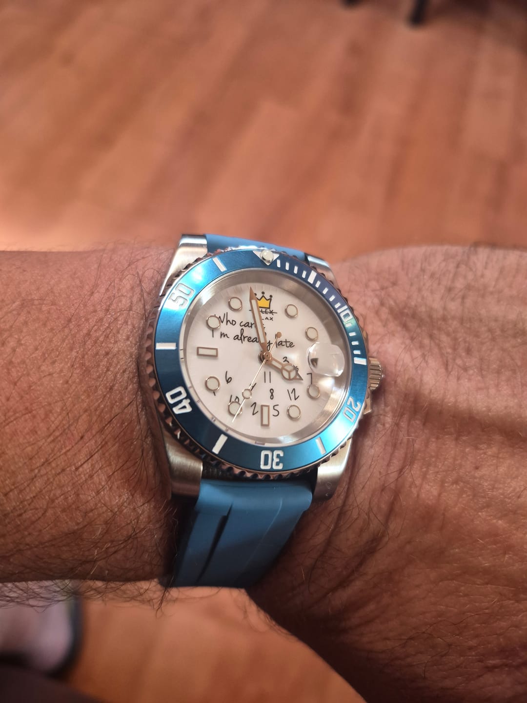Customer photo review of HYDROCORE FLUORO WATCH