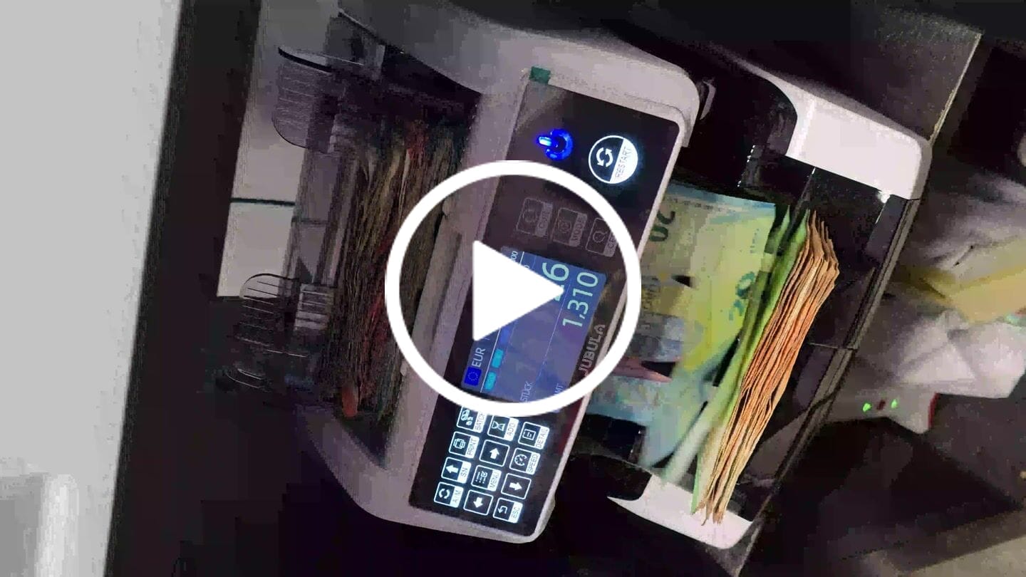 Customer video review of Jubula MV-500 Banknote Value Counter