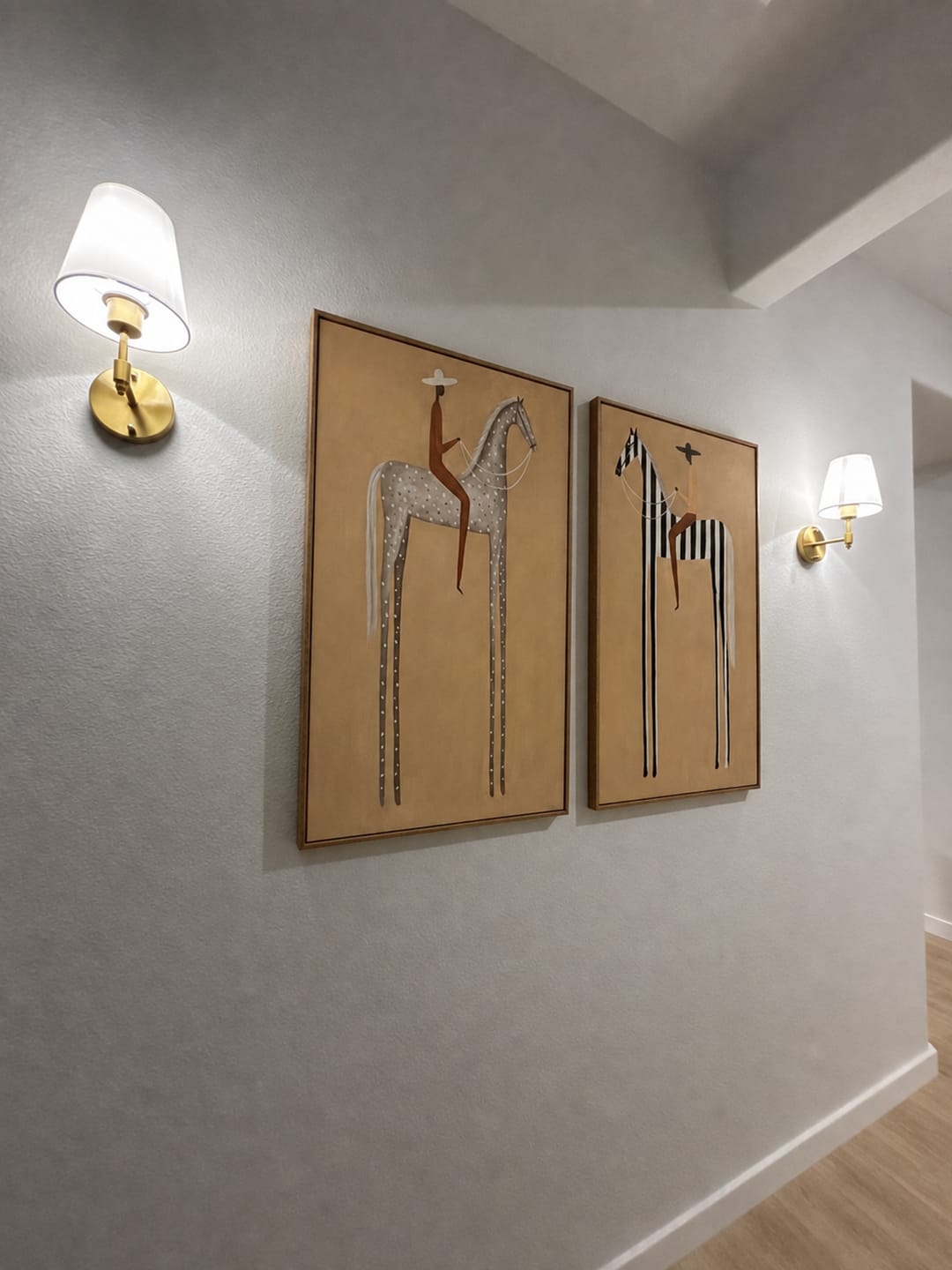 Customer photo review of Americana Wall Art Set of 2 #VE030