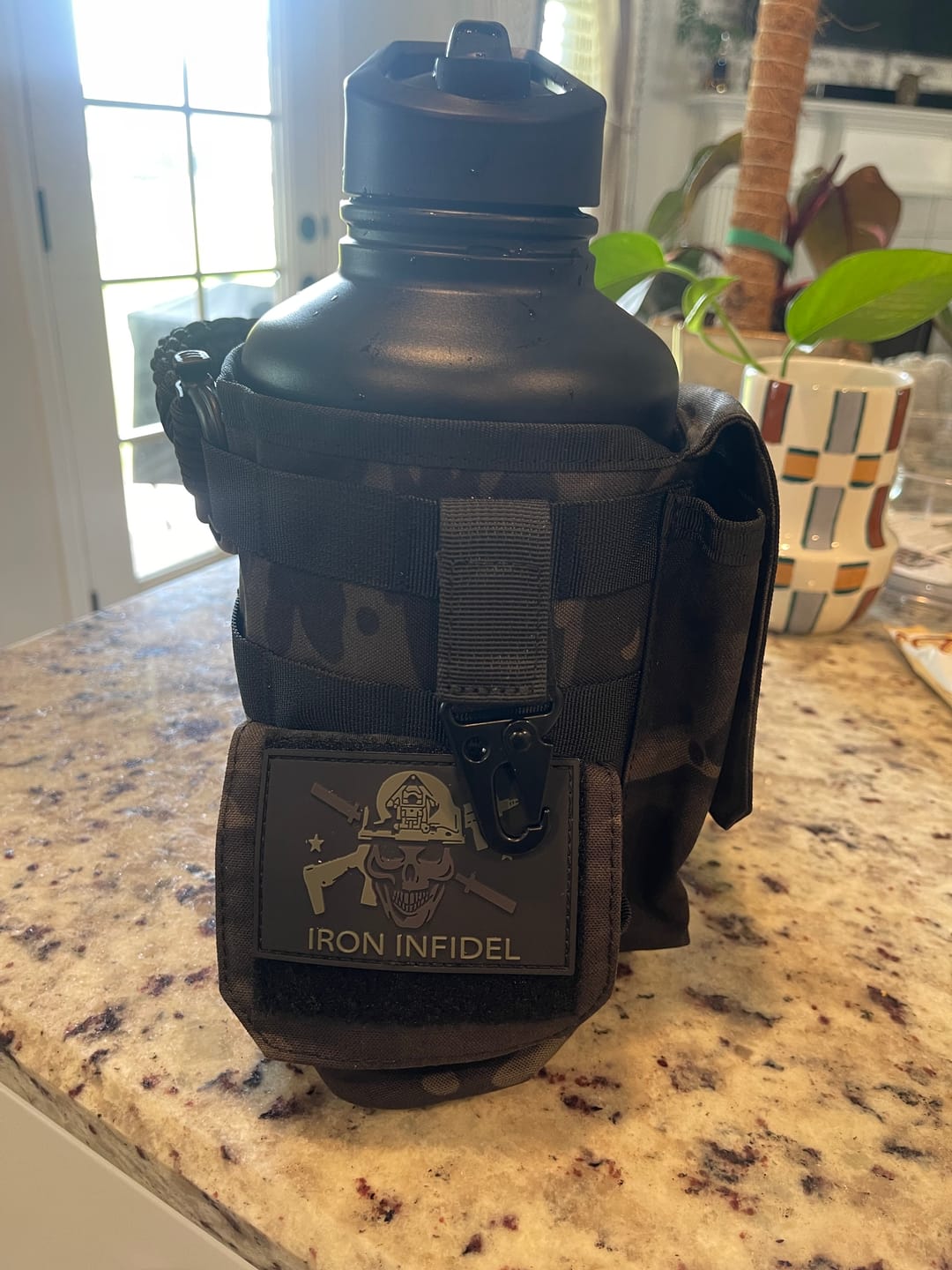 Customer photo review of 64oz Battle Bottle Water Bottles