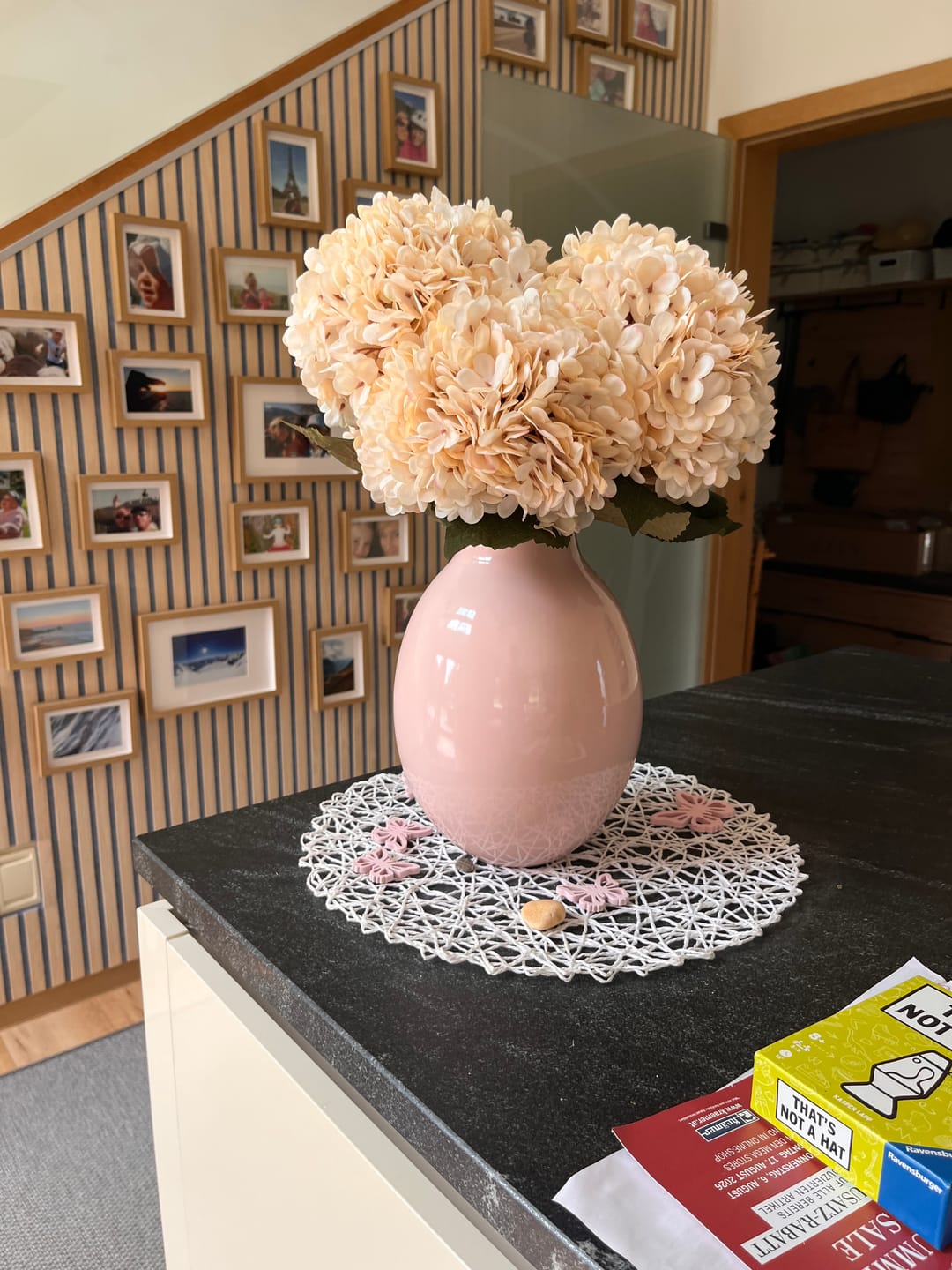 Customer photo review of Grote Zijden Hortensia - Crème