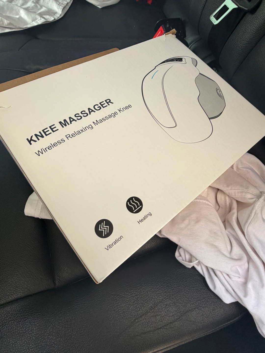 Customer photo review of Masajeador de Rodillas con vibración
