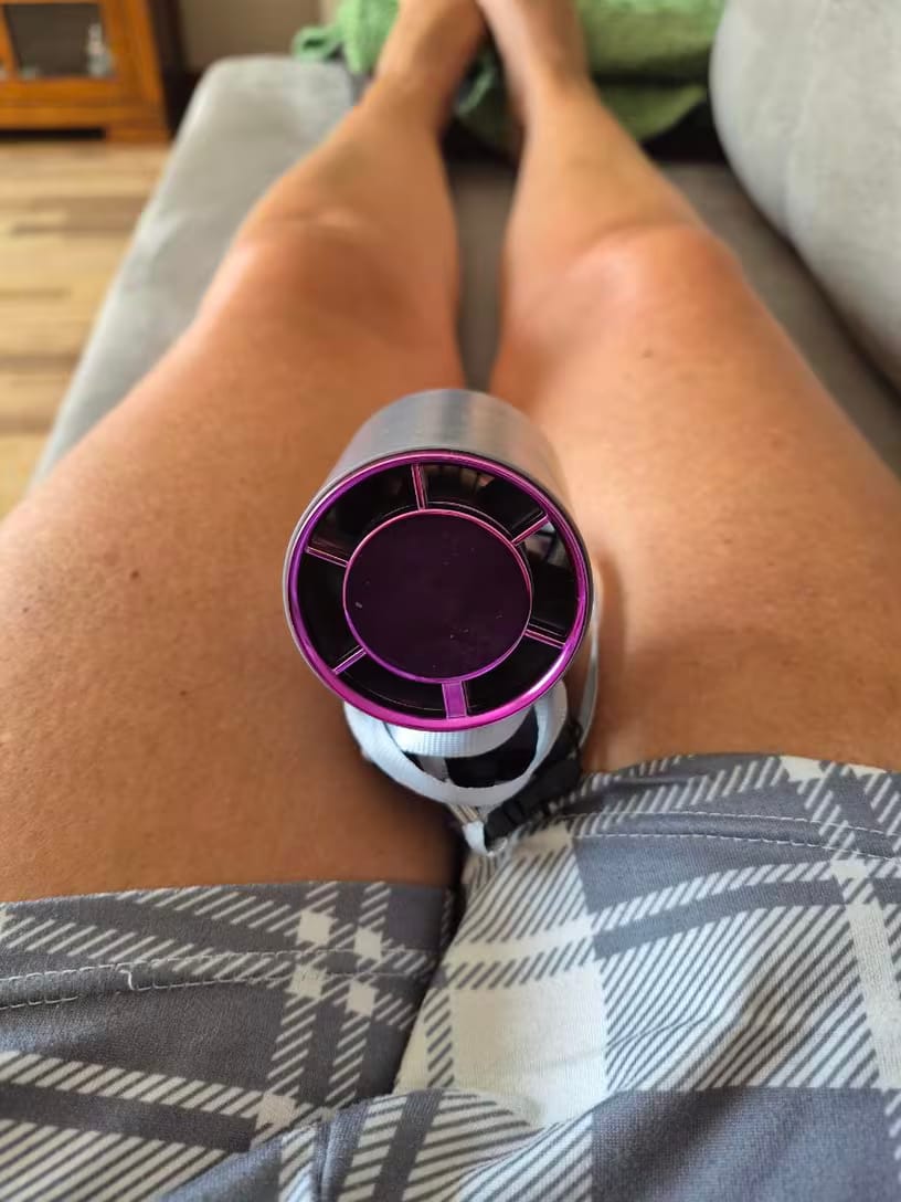 Customer photo review of FrostiZen 100" La  fraîcheur instantanée, partout avec vous