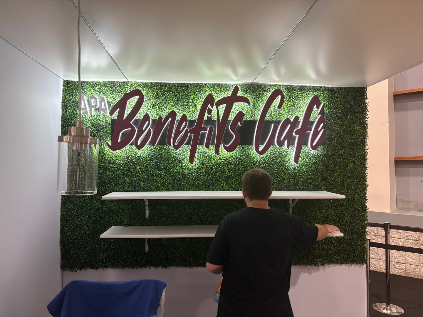 Customer photo review of CUSTOM MOCKUP SIGN FOR STEVEN HOLST