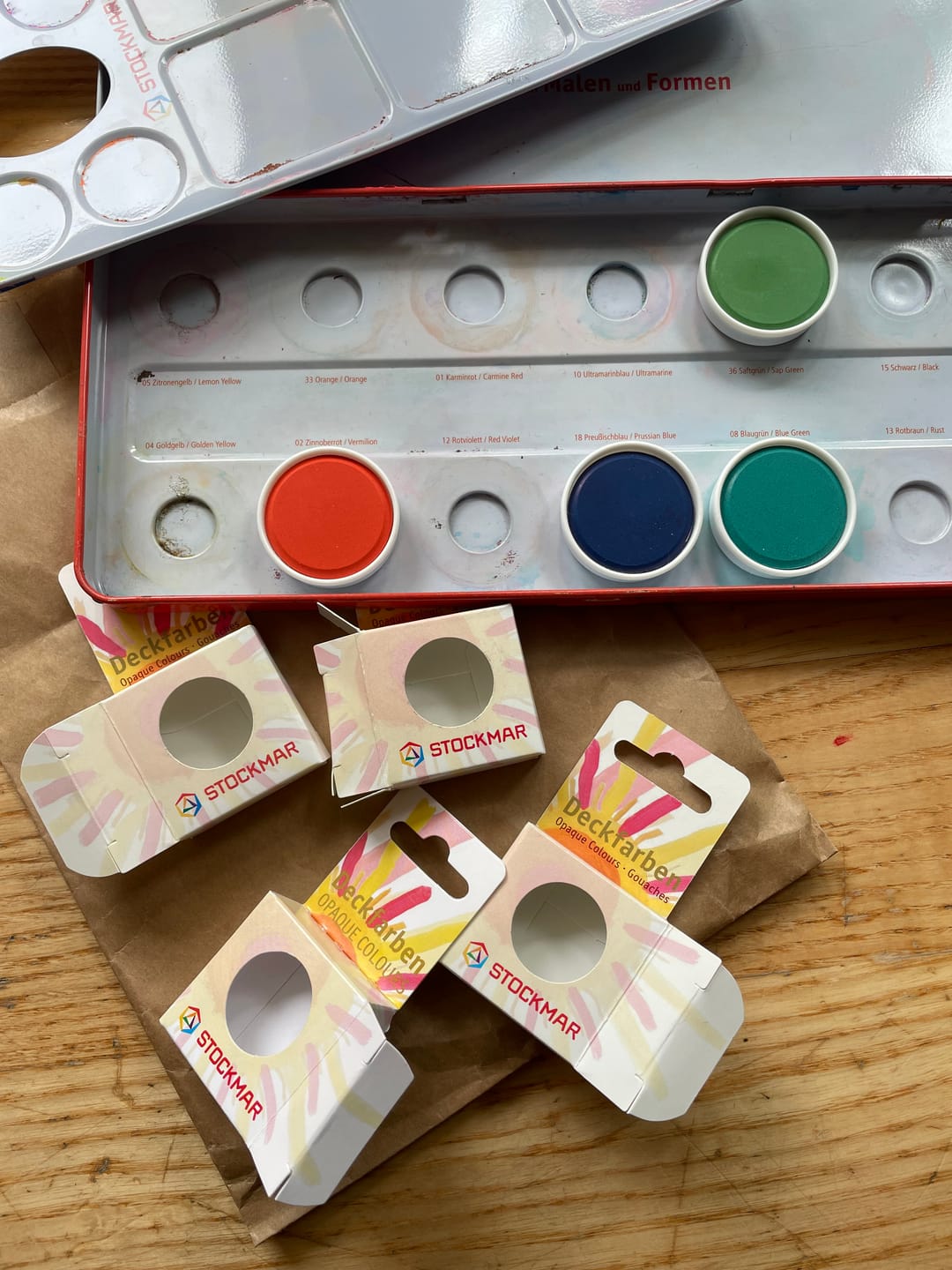 Customer photo review of Akvarellmaling - påfyll