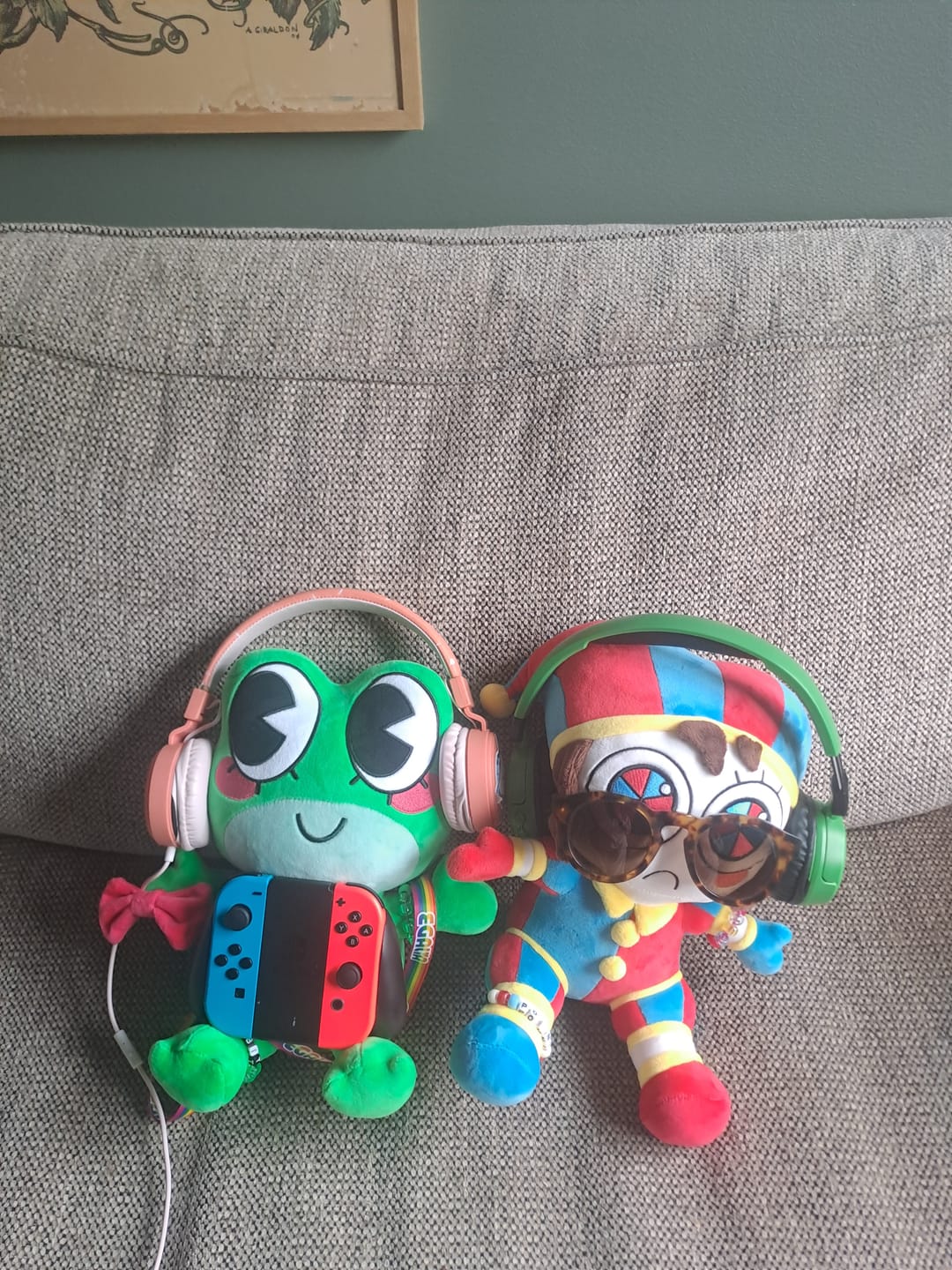 Customer photo review of Ribbit Plush
