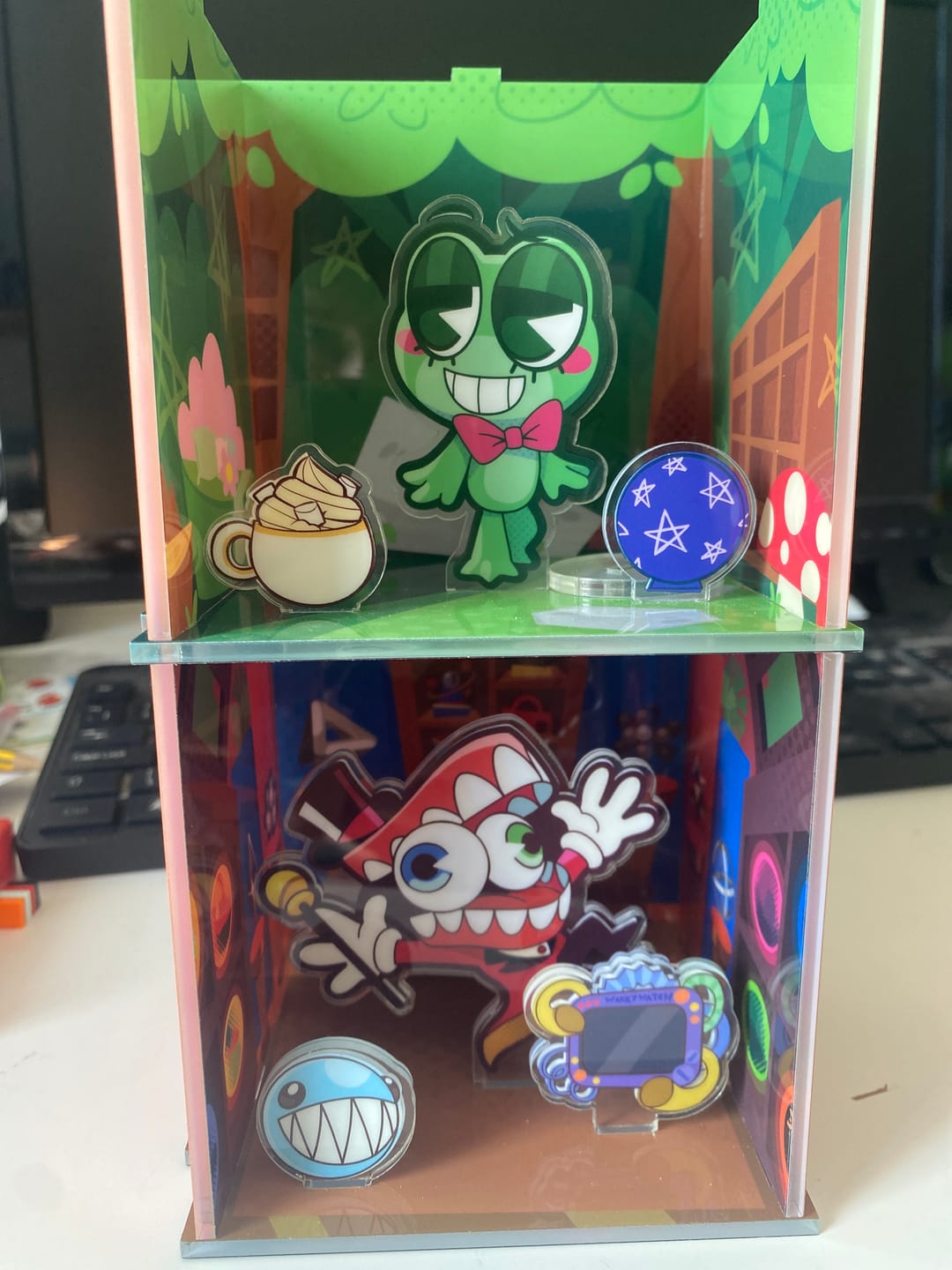 Customer photo review of Digital Circus Acrylicz Blindbox