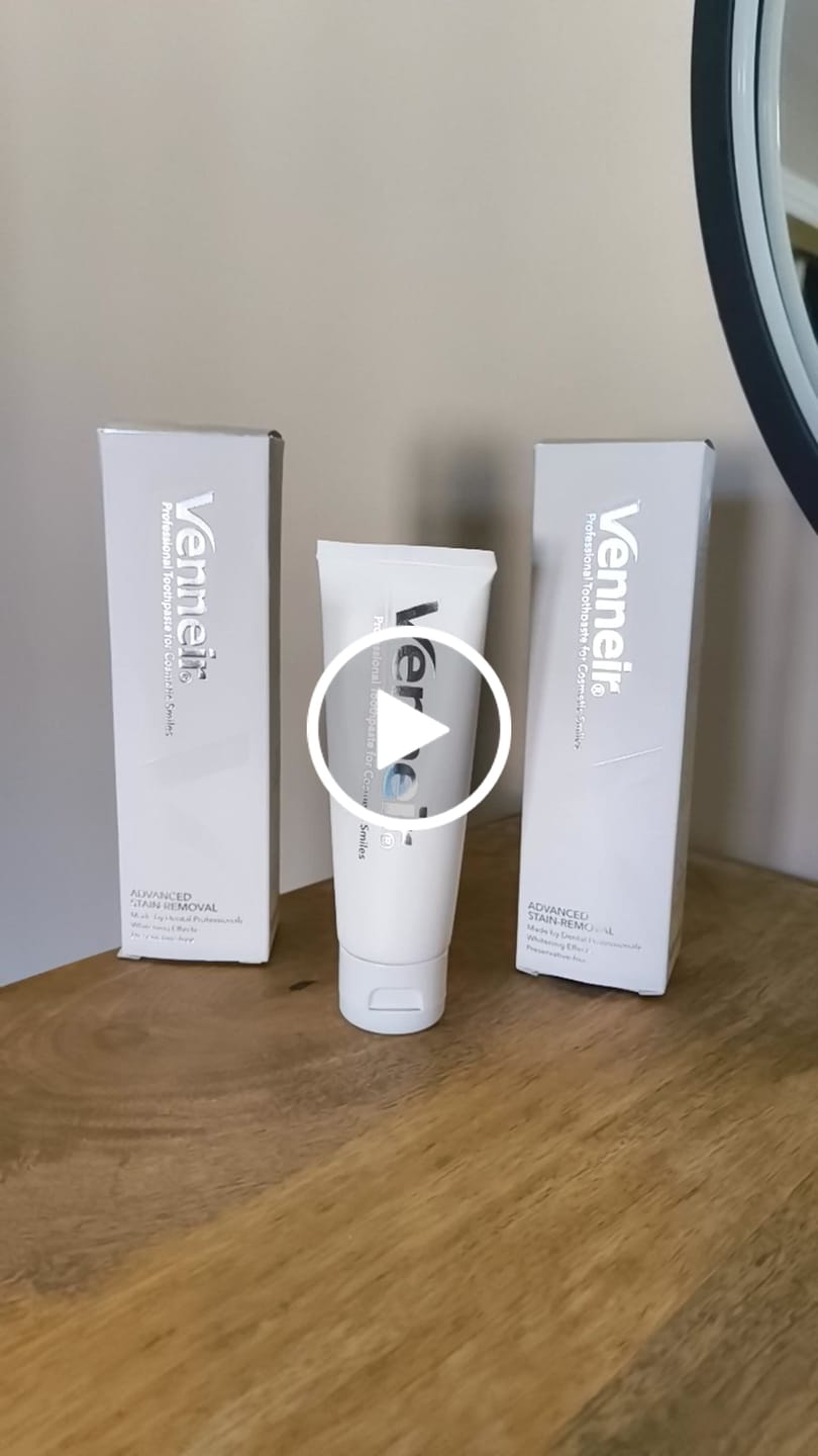 Customer video review of Non-Abrasive, Stain Removing Toothpaste (3 Pack)