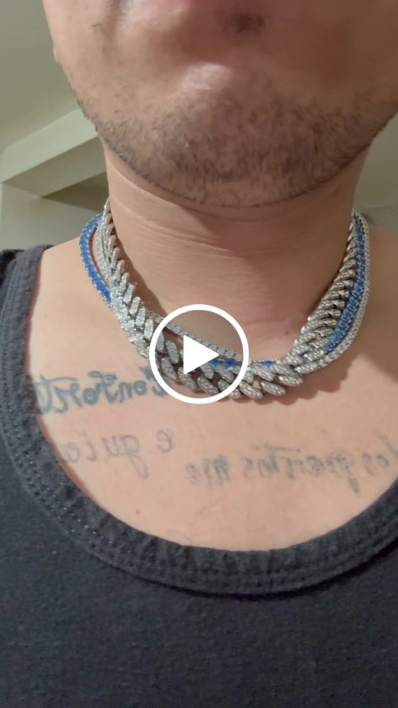 Customer video review of 5mm Tennis Chain - Blue Sapphire