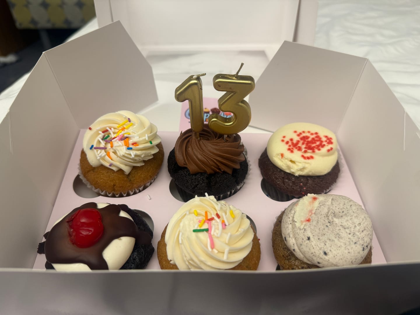 Customer photo review of 6 Pack Original Cupcakes