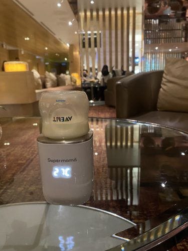 Customer photo review of Portable Milk Warmer