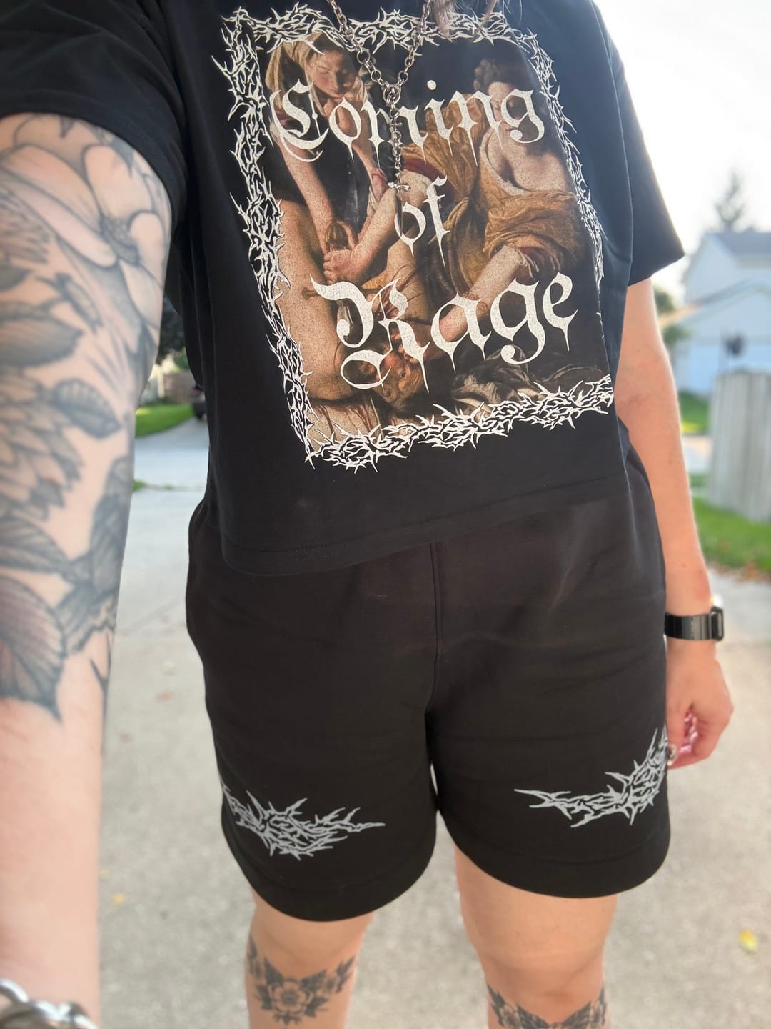 Customer photo review of Coming of Rage Crop Tee