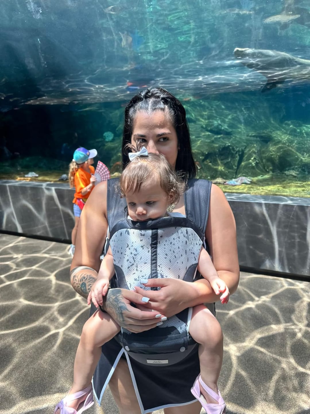 Customer photo review of Ashton ComfortCarry™ Baby Carrier
