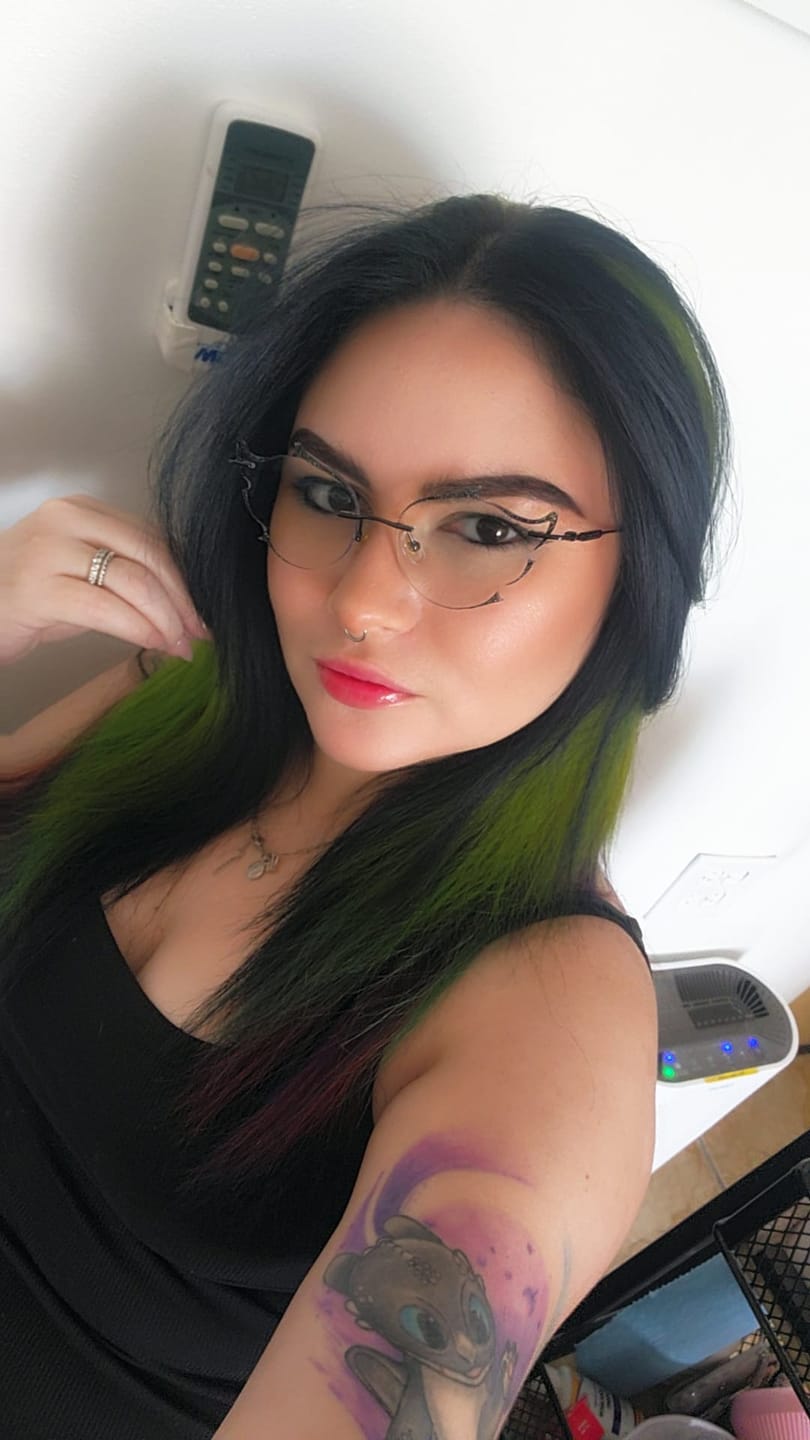Customer photo review of Flare Eyeglasses