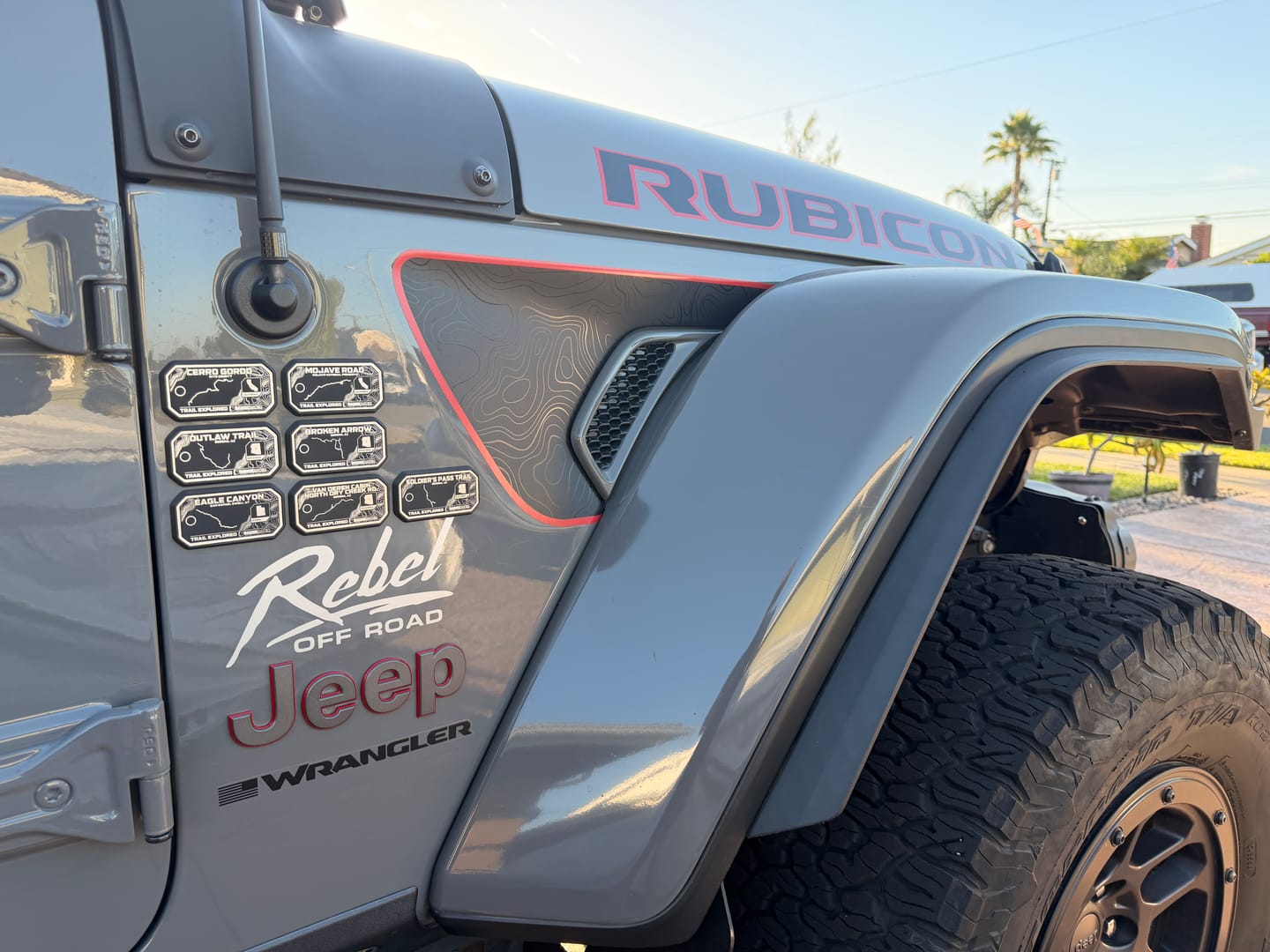 Customer photo review of Fender Vents Single or Two-Tone Painted (Fits JL/JT)