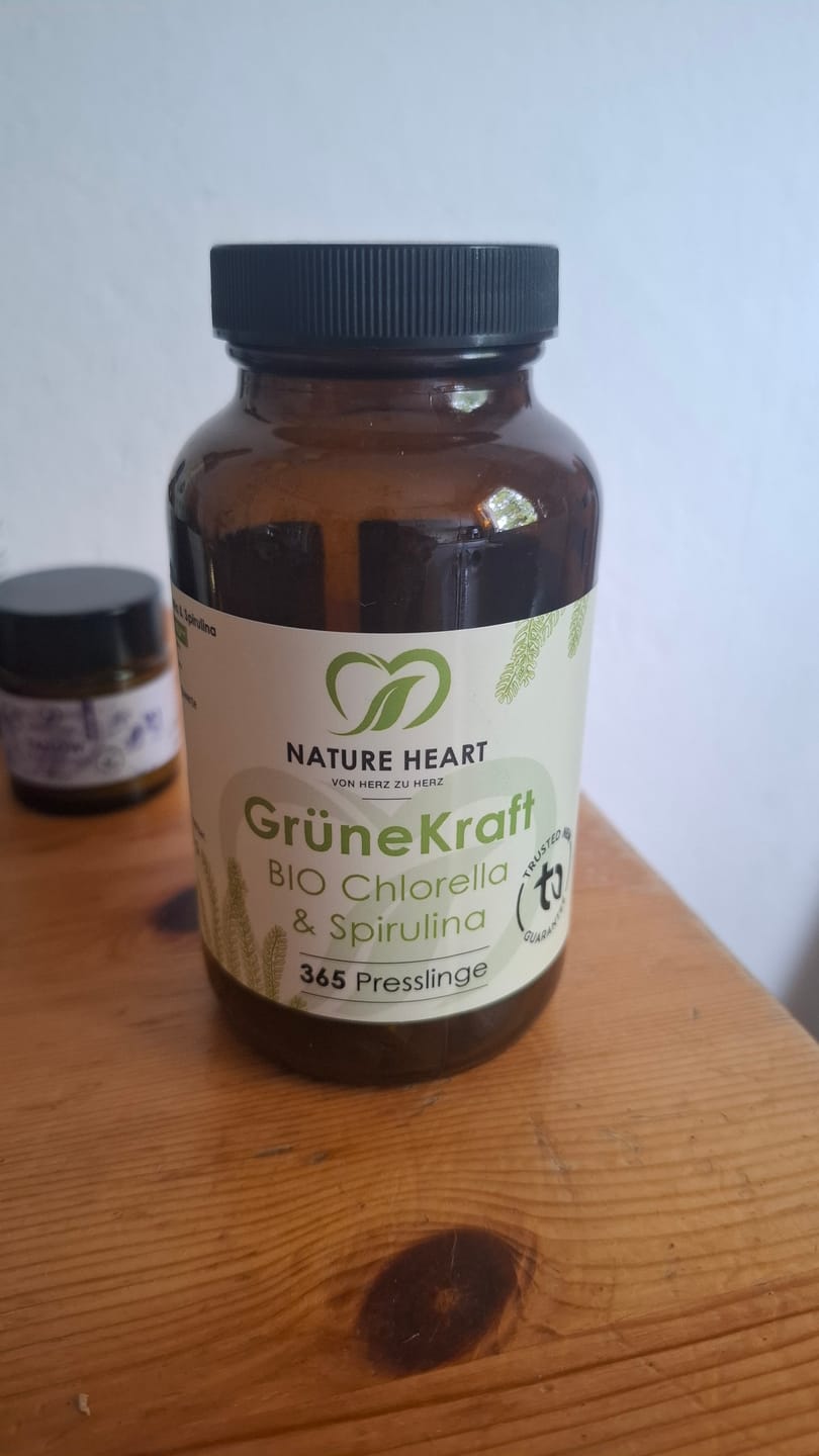 Customer photo review of Grüne Kraft - Bio Chlorella & Spirulina