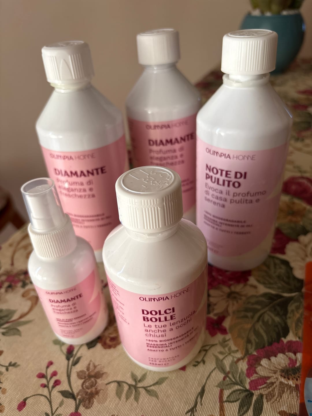 Customer photo review of Profumo spray per tessuti Diamante ml.100