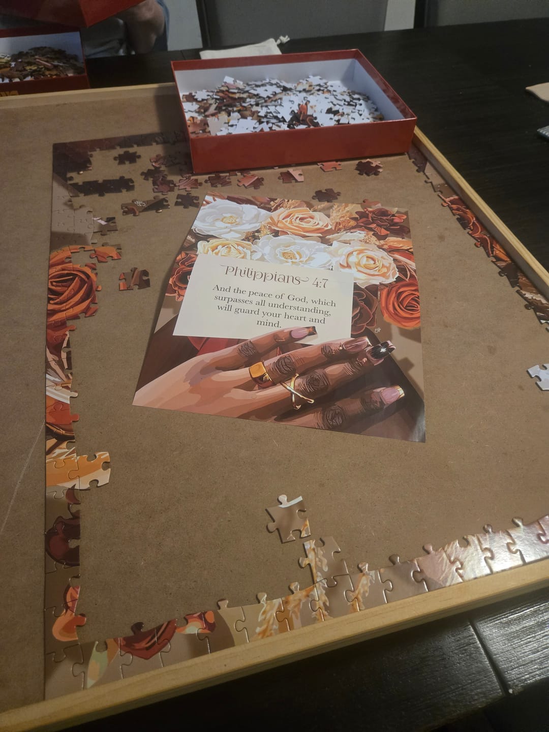 Customer photo review of Philippians 4:7 Puzzle I