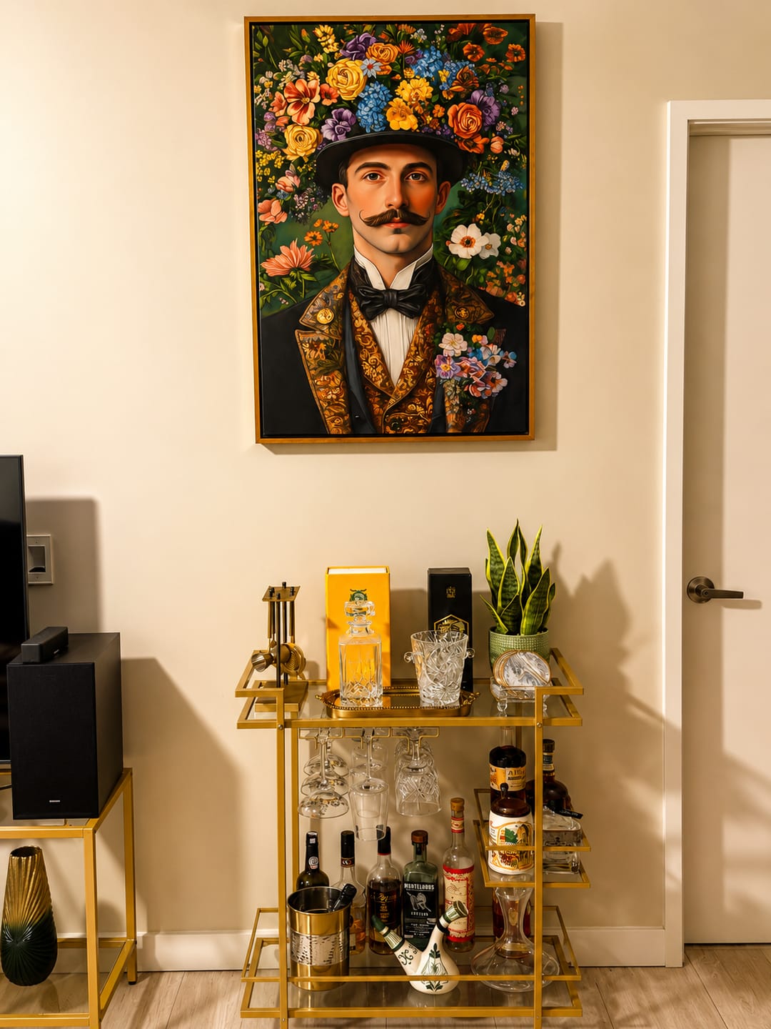 Customer photo review of Victorian Gentleman No3 Print