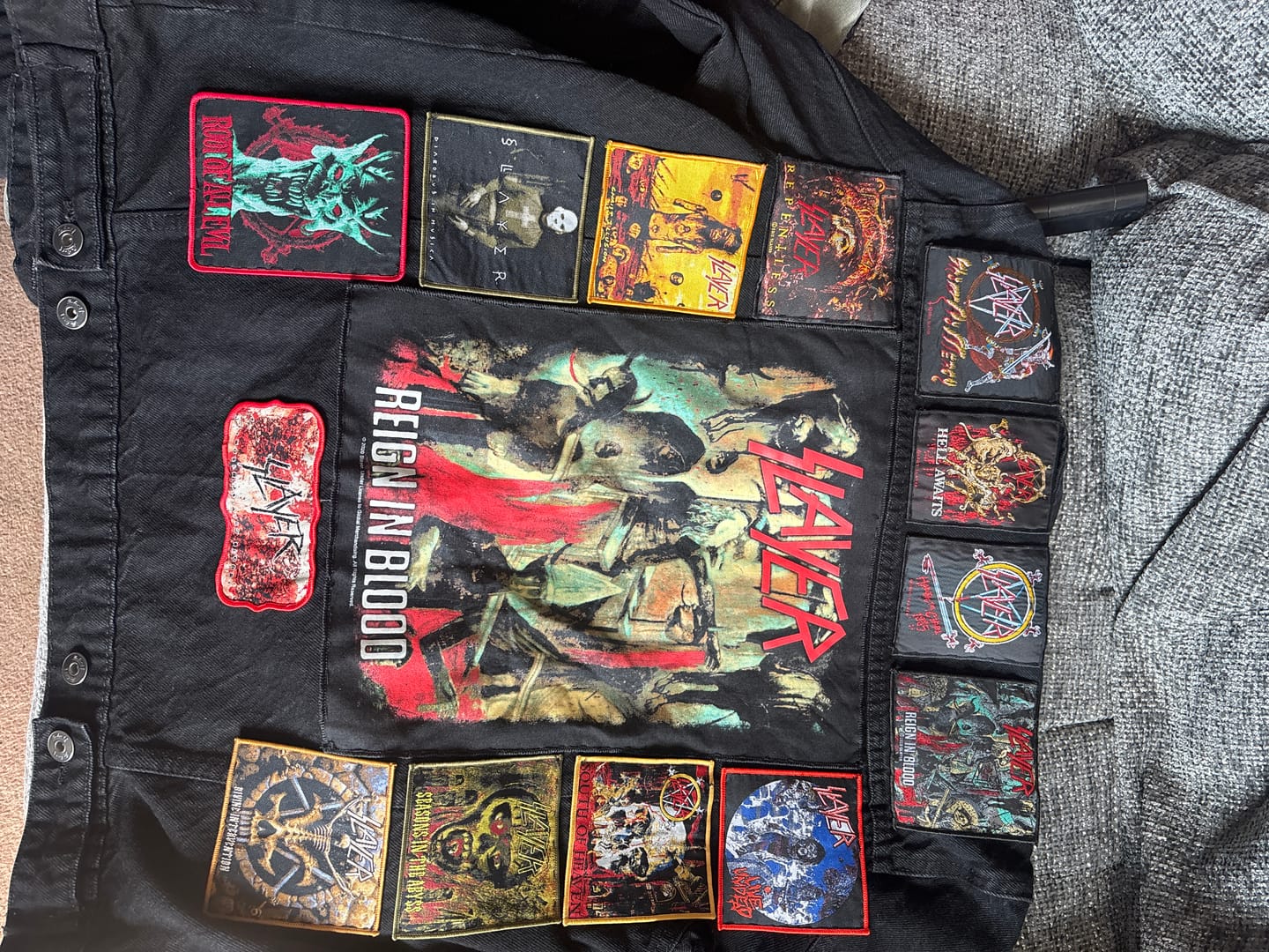 Customer photo review of Slayer - Root Of All Evil - Patch