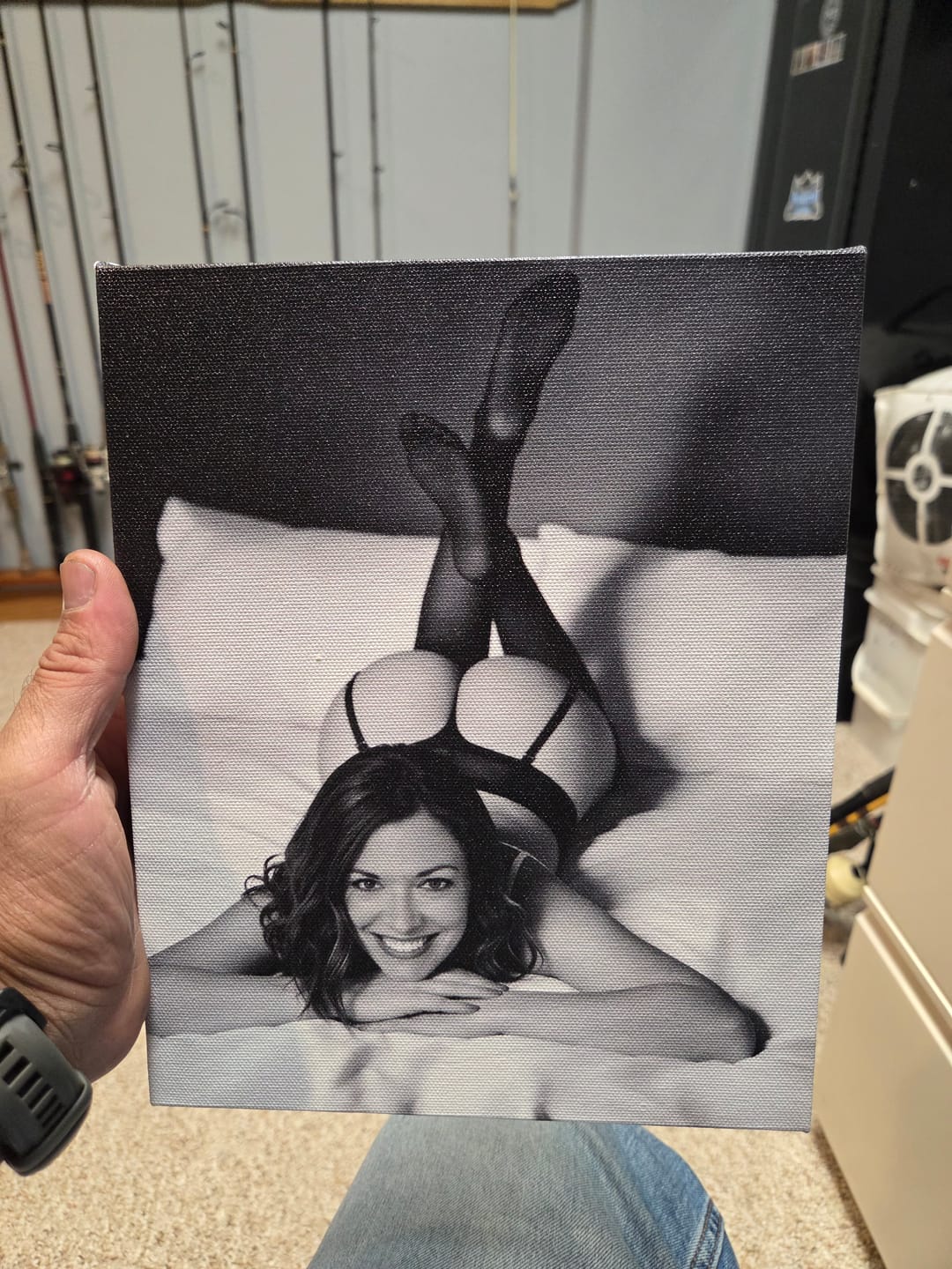 Customer photo review of Boudoir pose 2 - single image