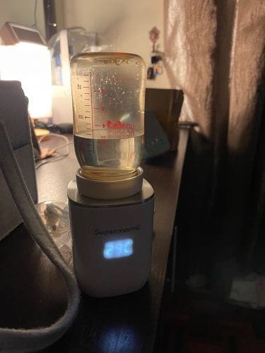 Customer photo review of Portable Milk Warmer