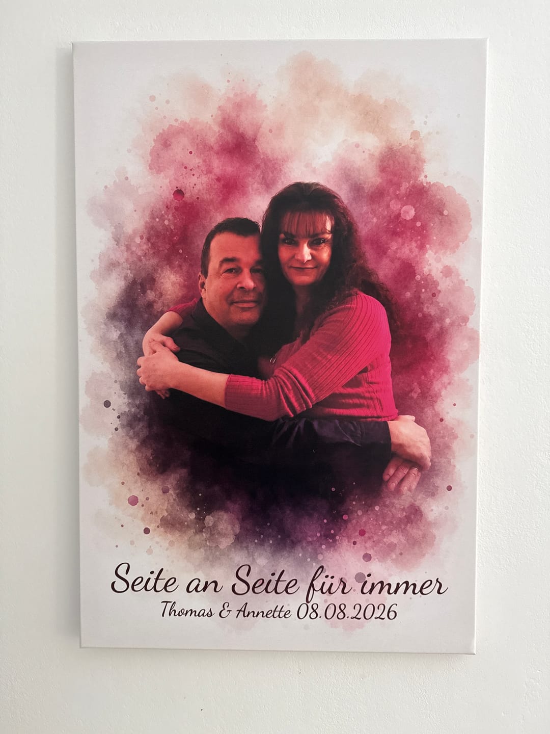Customer photo review of Euer Foto als Kunstwerk – mit Live-Vorschau, als Poster oder Leinwand