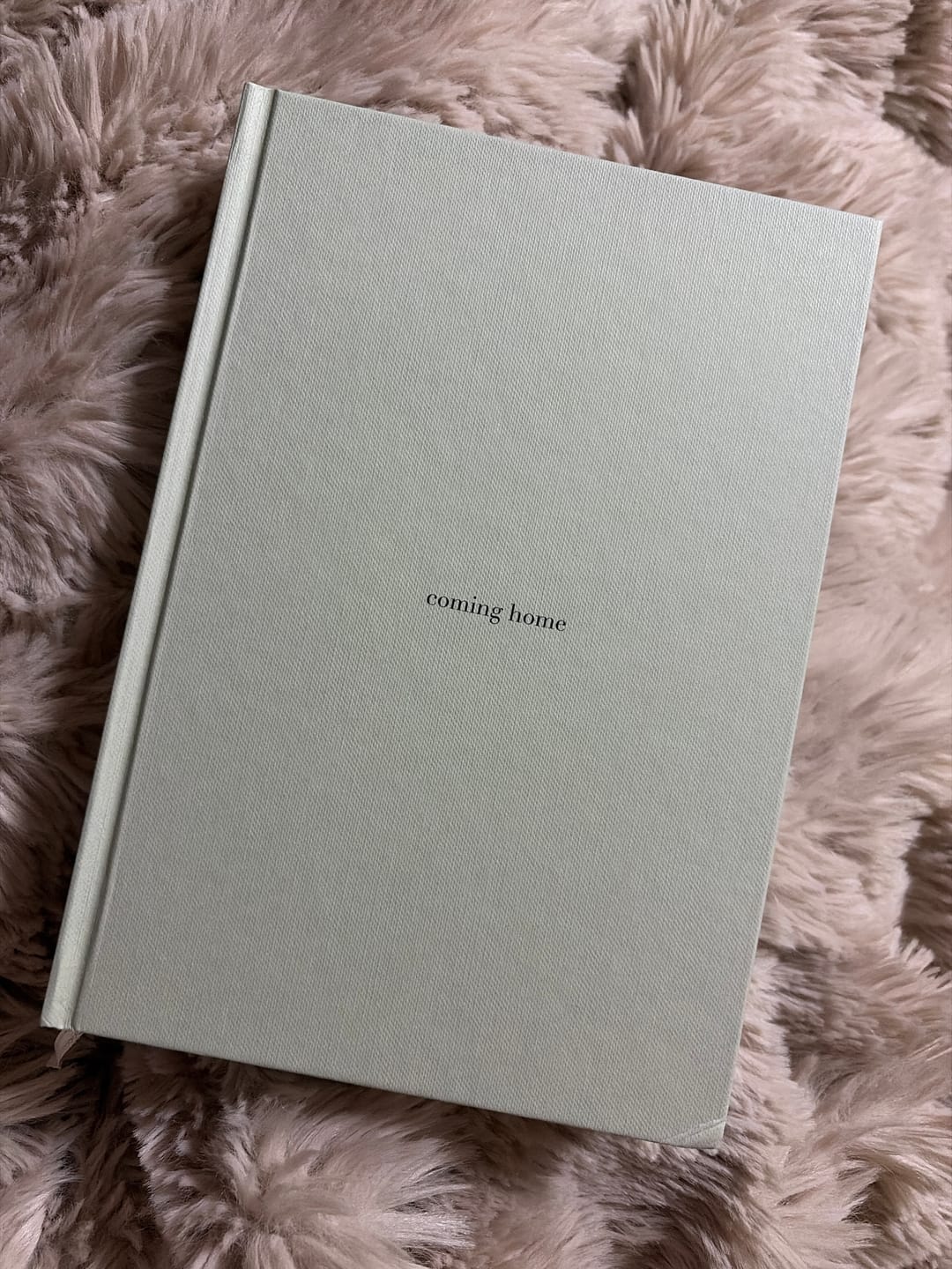 Customer photo review of "coming home" Journal