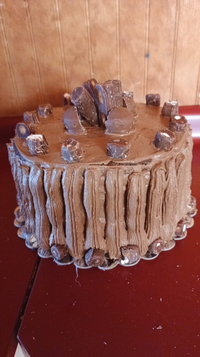 Customer photo review of Molde Bizcocho Torta Redondo Aluminio Altura 10cm