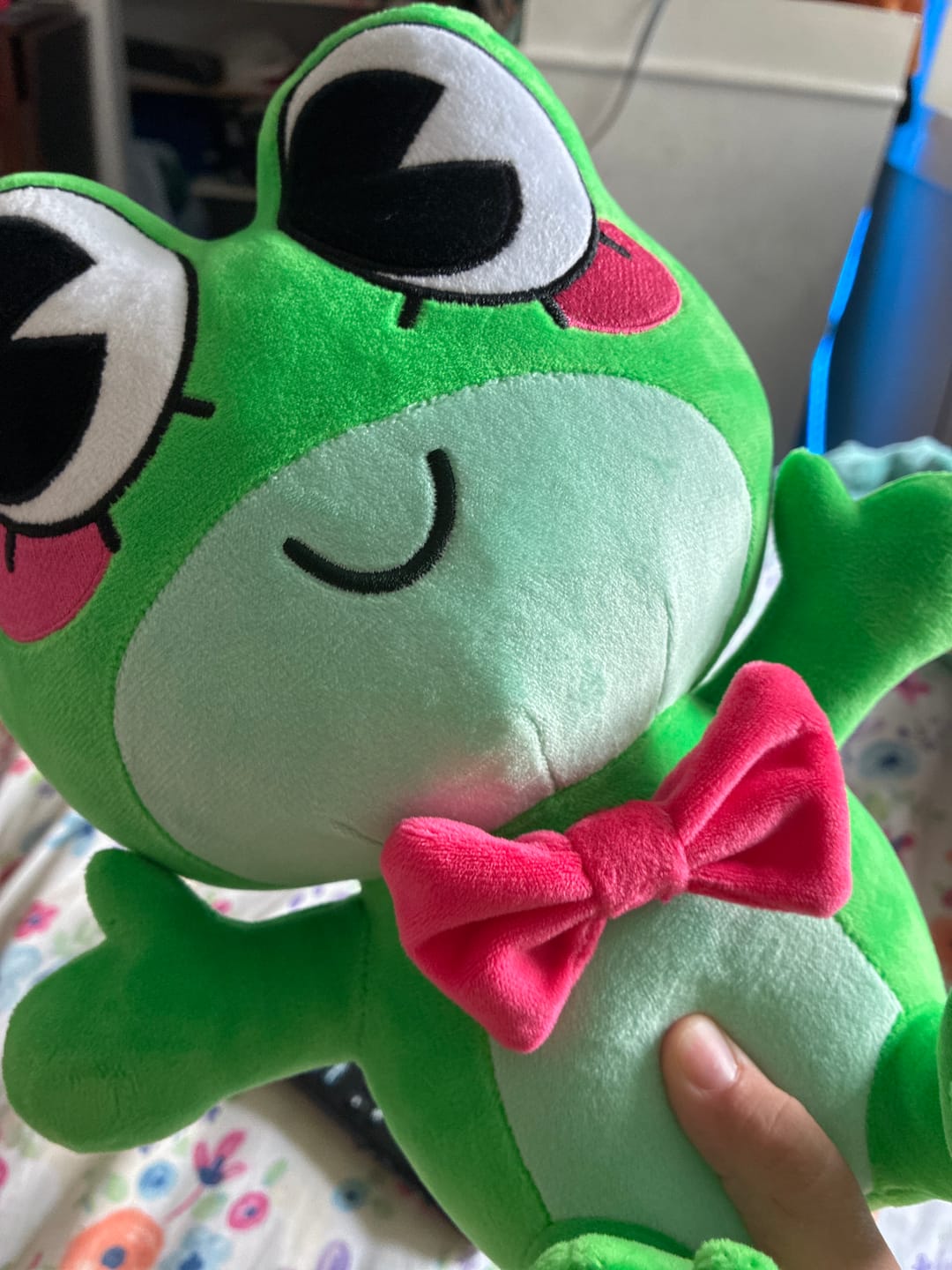 Customer photo review of Ribbit Plush