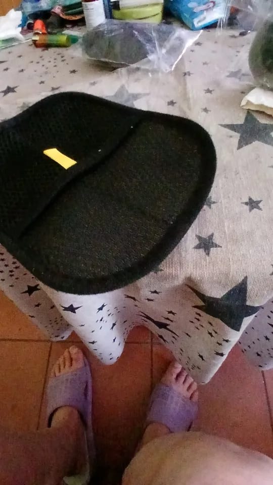 Customer photo review of Pet Hair Removal Glove