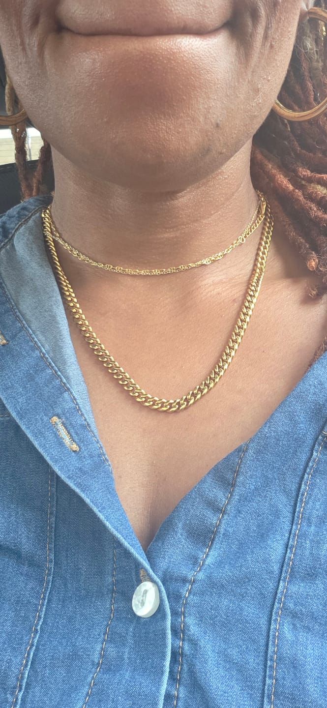 Customer photo review of Miami Cuban Link Chain - 5mm