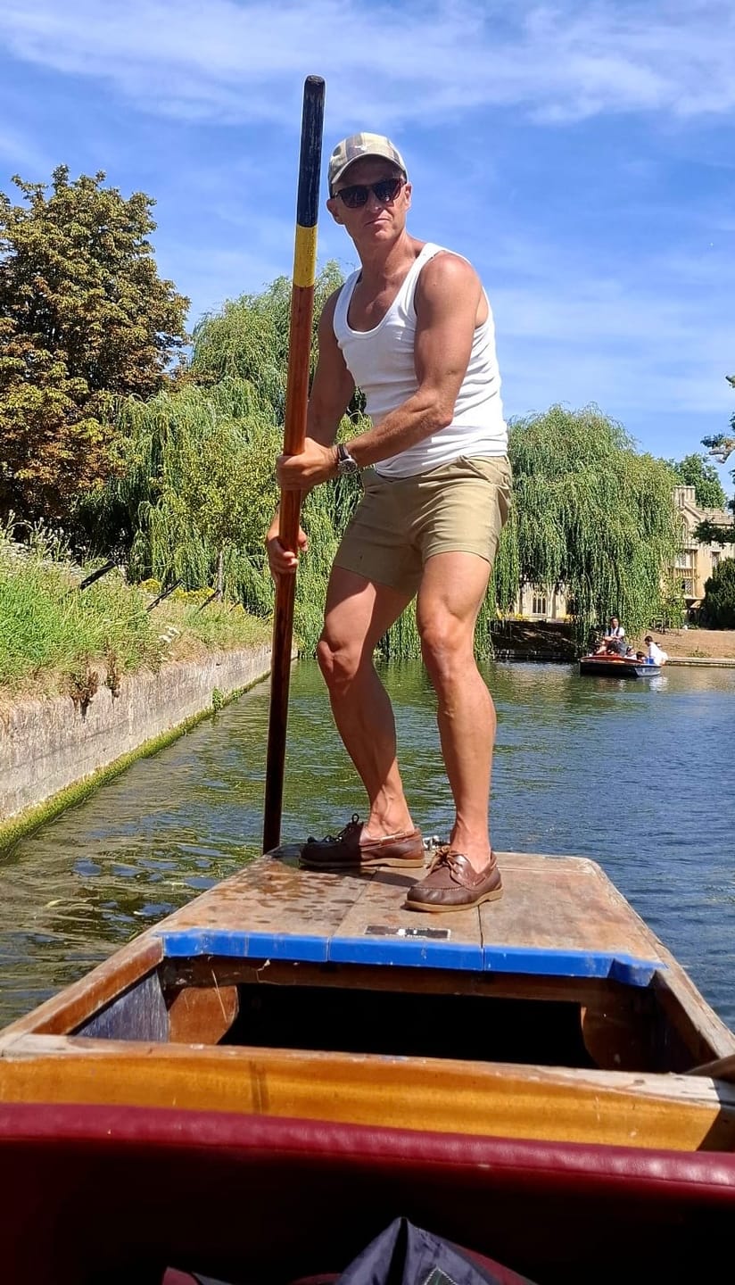 Customer photo review of Ultra-Stretch 5" Chino Shorts - Khaki
