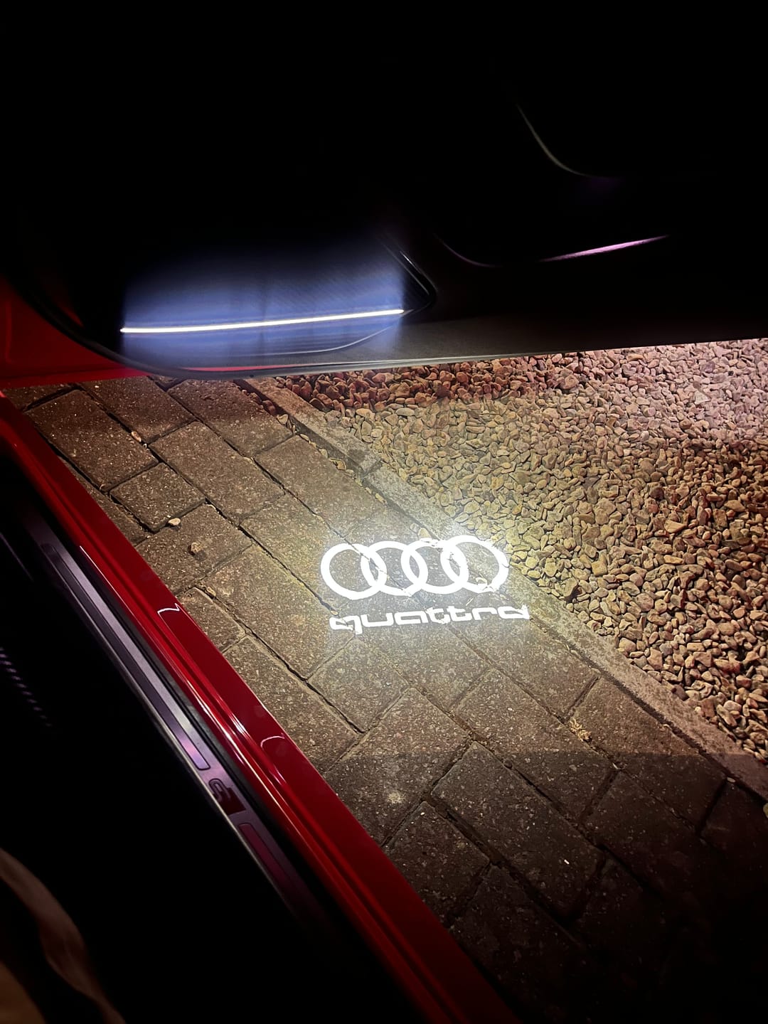 Customer photo review of AUDI DOOR LIGHTS