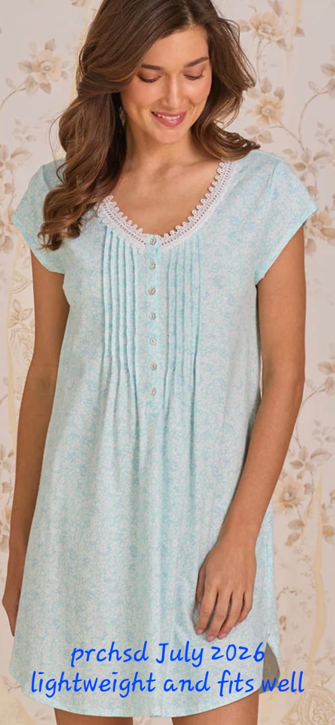 Customer photo review of Aqua Sprig Nightshirt