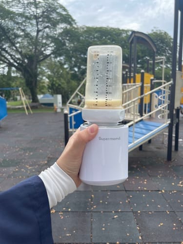 Customer photo review of Portable Milk Warmer