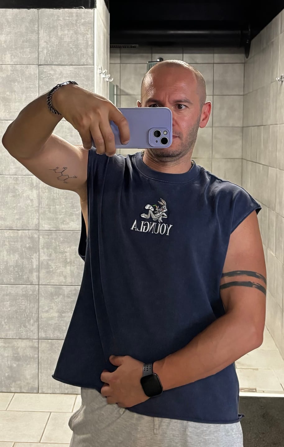 Customer photo review of 3107 - Looney Tunes Embroidered Cut-offs