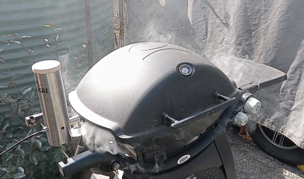 Customer photo review of Smokai Starter Kit for Weber® Q™