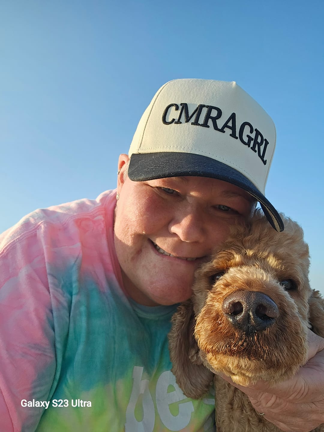 Customer photo review of Camera Girl Trucker Hat