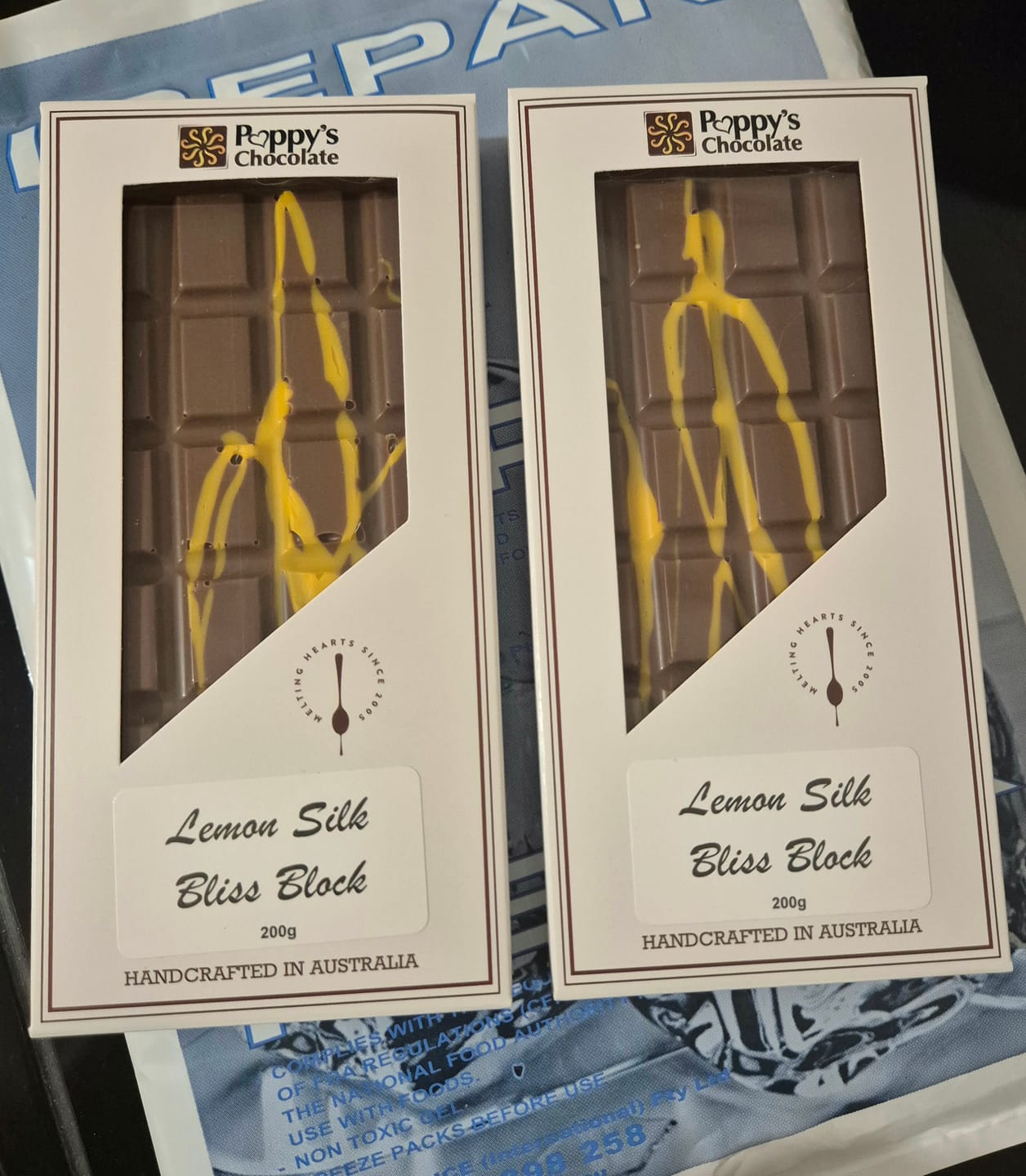 Customer photo review of Lemon Silk Bliss Block